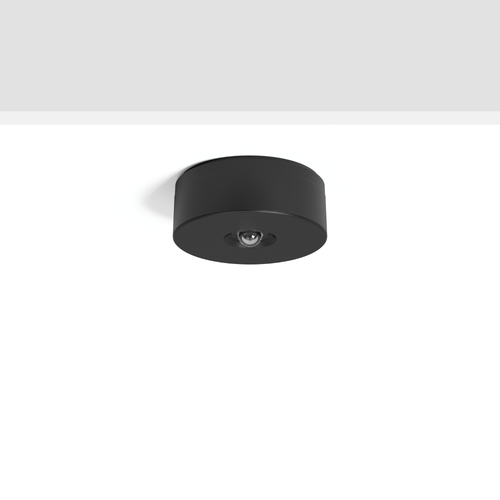 RZB LED-Sicherheitsleuchte 8h Anbau, MD air, schwarz 672527.003.F1