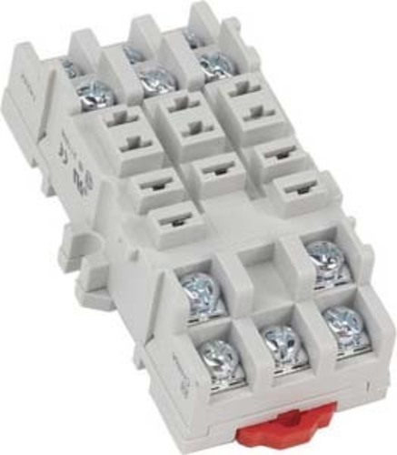 Schneider Electric RELAY SOCKET 600VAC 10AMP TYPE K +OPTION 8501NR82B