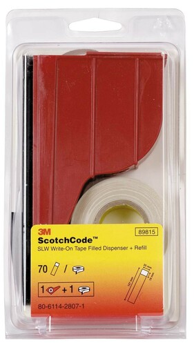3M Deutschland Spend. 70 Kabelmarkierer f. 6-35mm, beschr.b. SLW