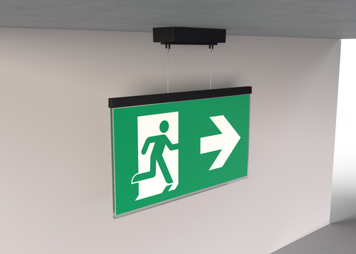 RP-Technik LED-Rettungszeichenleuchte EB8h, Wirel., anthr. AGDC408WL-AZ RP-Technik LED-Rettungszeichenleuchte EB8h, Wirel., anthr. AGDC408WL-AZ