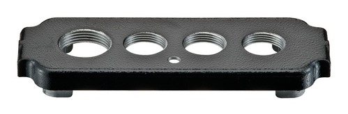 Harting Montagedeckel, für Sockelgehäuse für 19400249934