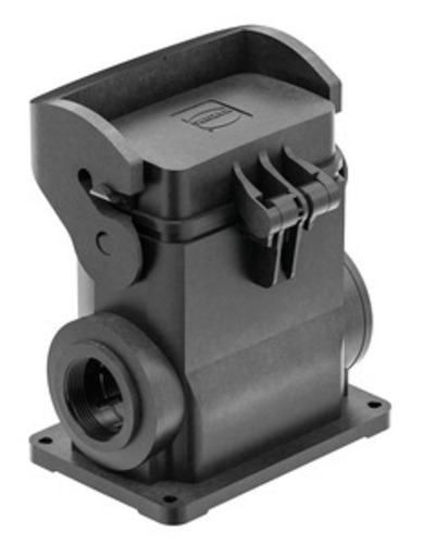 Harting Sockelgehäuse, mit Kunststoffkappe 19430100297 Harting Sockelgehäuse, mit Kunststoffkappe 19430100297