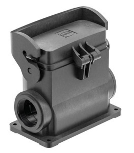 Harting Sockelgehäuse, mit Kunststoffkappe 19430160296 Harting Sockelgehäuse, mit Kunststoffkappe 19430160296