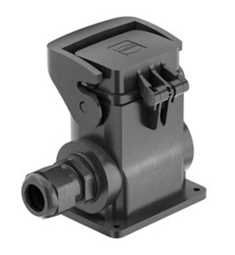 Harting Sockelgehäuse, mit Kunststoffkappe 19431060256 Harting Sockelgehäuse, mit Kunststoffkappe 19431060256