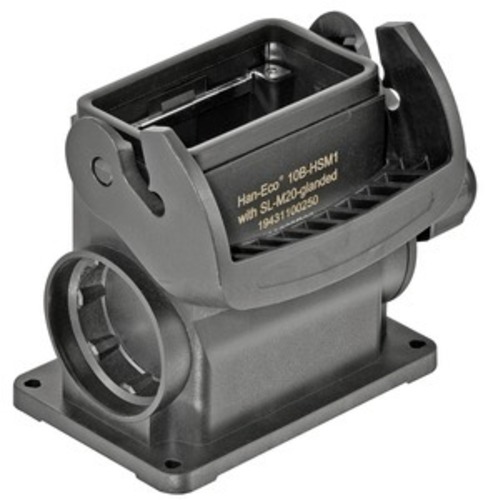 Harting Sockelgehäuse, mit integ. Kabelverschr. 19431100250