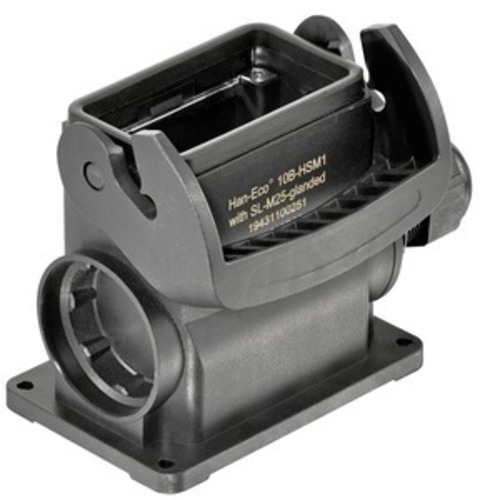 Harting Sockelgehäuse, mit integ. Kabelverschr. 19431100251