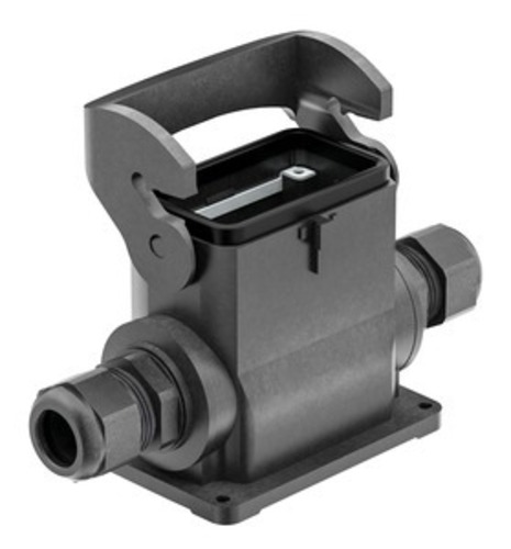 Harting Sockelgehäuse, mit integ. Kabelverschr. 19431100290