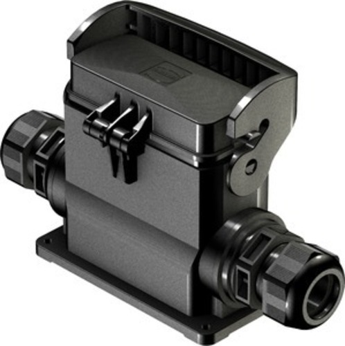 Harting Sockelgehäuse, mit Kunststoffkappe 19431160297