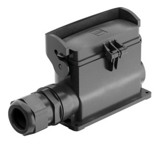 Harting Sockelgehäuse, mit Kunststoffkappe 19431240258