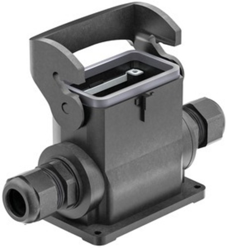 Harting Sockelgehäuse, mit integ. Kabelverschr. 19433100292