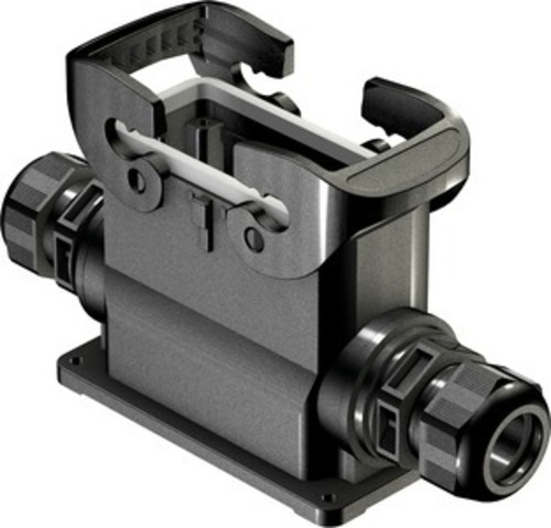 Harting Sockelgehäuse, mit integ. Kabelverschr. 19433160273