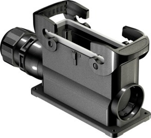 Harting Sockelgehäuse, mit integ. Kabelverschr. 19433240233