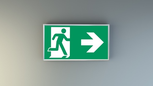 RP-Technik LED-Rettungszeichenleuchte EB 1h, SC LSW411SC RP-Technik LED-Rettungszeichenleuchte EB 1h, SC LSW411SC