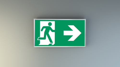 RP-Technik LED-Rettungszeichenleuchte EB 3h, SC LSW413SC RP-Technik LED-Rettungszeichenleuchte EB 3h, SC LSW413SC