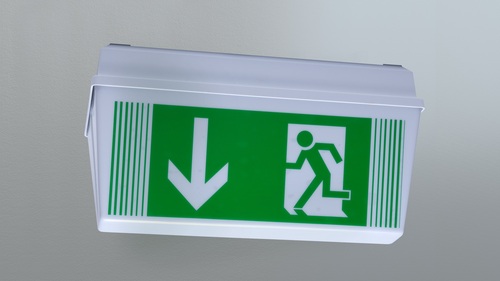 RP-Technik LED-Rettungszeichenleuchte EB 1h, SC PFD411SC