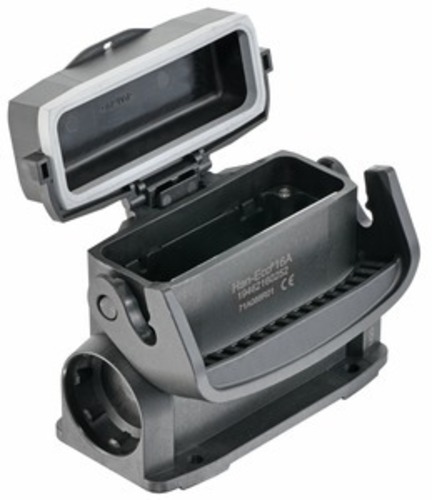 Harting Sockelgehäuse, mit Kunststoffkappe 19462160252 Harting Sockelgehäuse, mit Kunststoffkappe 19462160252