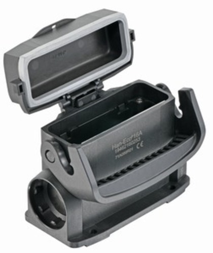 Harting Sockelgehäuse, mit Kunststoffkappe 19462160253 Harting Sockelgehäuse, mit Kunststoffkappe 19462160253