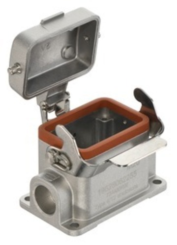 Harting Sockelgehäuse, mit Metallkappe 19628062255 Harting Sockelgehäuse, mit Metallkappe 19628062255