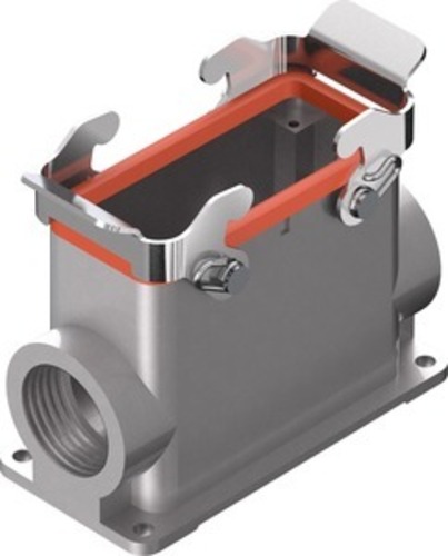 Harting Sockelgehäuse, Baugröße: 16 B hohe Bauform 19628160292 Harting Sockelgehäuse, Baugröße: 16 B hohe Bauform 19628160292