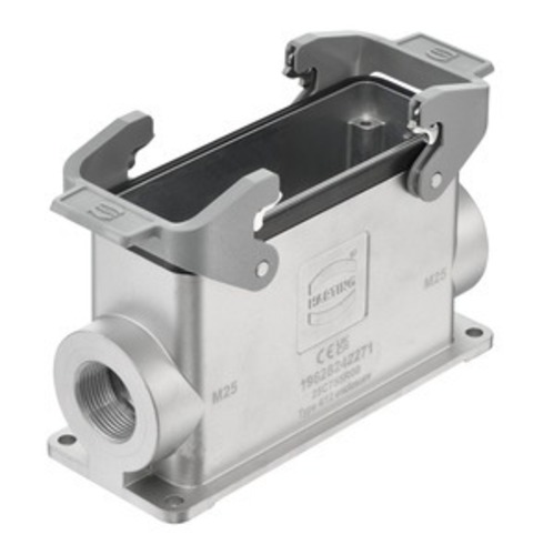 Harting Sockelgehäuse, Baugröße: 24 B hohe Bauform 19628242272 Harting Sockelgehäuse, Baugröße: 24 B hohe Bauform 19628242272