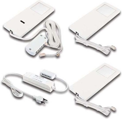 Hera 3er-Set LED-UB-Leuchte ww weiß m.Schalter 61056530201