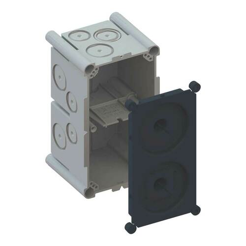 Kaiser Einlasskasten Varifix 2x1 m.Deckel+Trennwand 9902.22