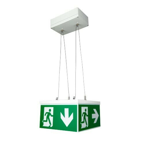 H1 Solutions Rettungszeichenleuchte EB 3h Crossroads2M DLI 3H