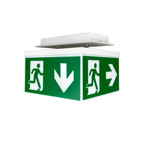 H1 Solutions Rettungszeichenleuchte EB 3h Crossroads2MAT3H-32D