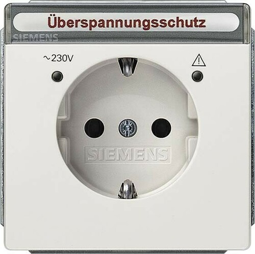 Siemens Dig.Industr. style SCHUKO Ber.schutz mit Schriftfeld tws 5UB1858