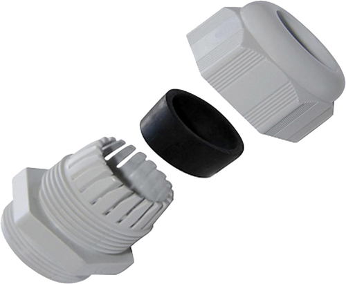 Plica Kabelverschraubung PG 9 (2,5-8) PA6 lichtgrau 935343009