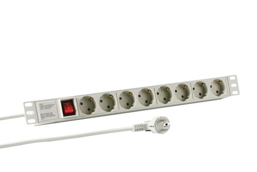 EFB-Elektronik 1HE Steckdosenleiste 19Zoll 8x CEE 7/3 EK631DE.2 EFB-Elektronik 1HE Steckdosenleiste 19Zoll 8x CEE 7/3 EK631DE.2