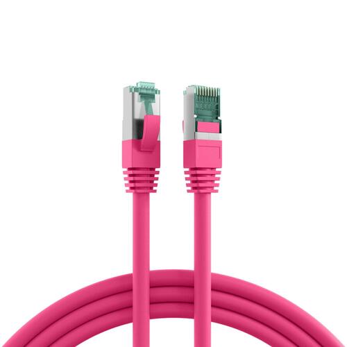 EFB-Elektronik RJ45 Patchkabel Cat.6A magenta 0,5m MK6001.0,5MA