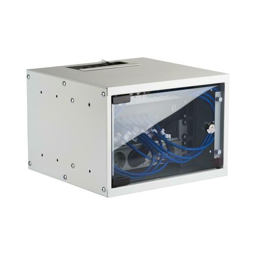 EFB-Elektronik Wandgehäuse Set 10Zoll 4HE WGB-1004GR.30-SET1