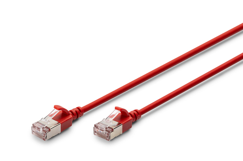 DIGITUS Patchkabel CAT 6A F-FTP LSZHAWG32/7,0.5m,rt DK-1632-A-005S-R