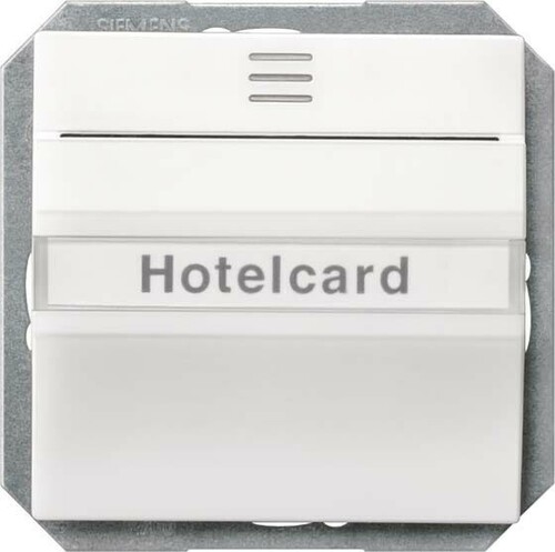 Siemens Dig.Industr. i-system Hotelcard tws Fenster u. Schriftf. 5TG4820