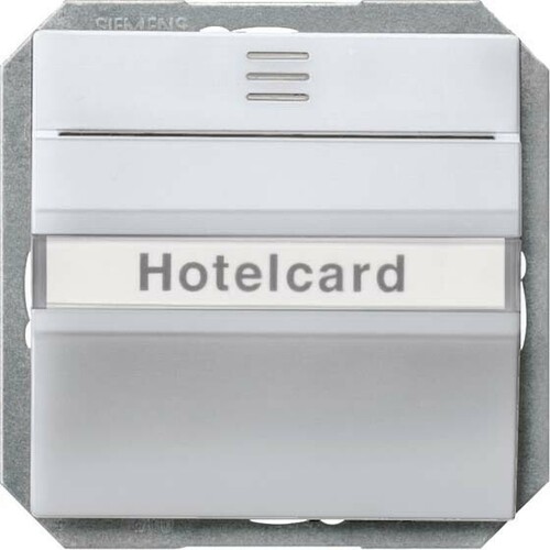 Siemens Dig.Industr. i-system Hotelcardschalter beleuchtet 5TG4821
