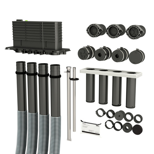 Hauff Mehrsparten-Bauherrenpaket f.Gebäude o.Keller MSH Basic FUBOBHP15m