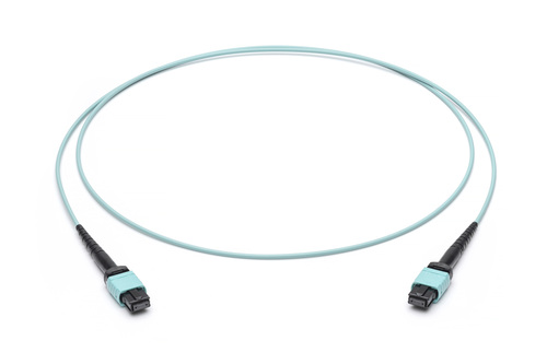 Corning LWL-Patchkabel 12F MPO PC BU/BU OM4 6m türkis JZBZB12QEZ-NB006M