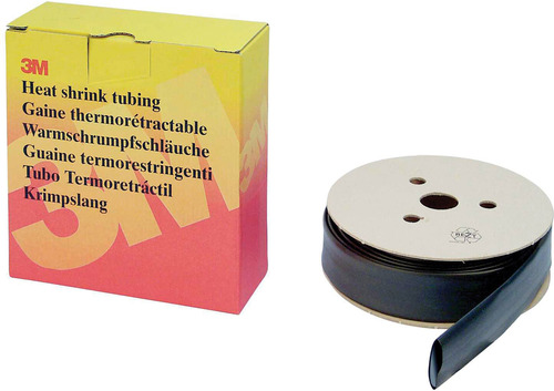 3M Deutschland Warmschrumpfschlauch Rolle 9,5/4,8 mm,sw,dünnw. HSR 9,5/4,8 sw 3M Deutschland Warmschrumpfschlauch Rolle 9,5/4,8 mm,sw,dünnw. HSR 9,5/4,8 sw