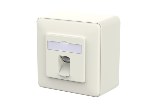 Metz Connect RJ45 Anschlussdose IDC reinweiß 130D370002-I Metz Connect RJ45 Anschlussdose IDC reinweiß 130D370002-I