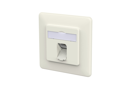 Metz Connect RJ45 Anschlussdose LSA++ reinweiß 130E371002-I Metz Connect RJ45 Anschlussdose LSA++ reinweiß 130E371002-I