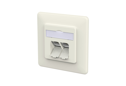 Metz Connect RJ45 Anschlussdose LSA++ reinweiß 130E381002-I Metz Connect RJ45 Anschlussdose LSA++ reinweiß 130E381002-I