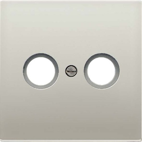 Jung Abdeckung aluminium für Antennendose AL 2990 TV Jung Abdeckung aluminium für Antennendose AL 2990 TV