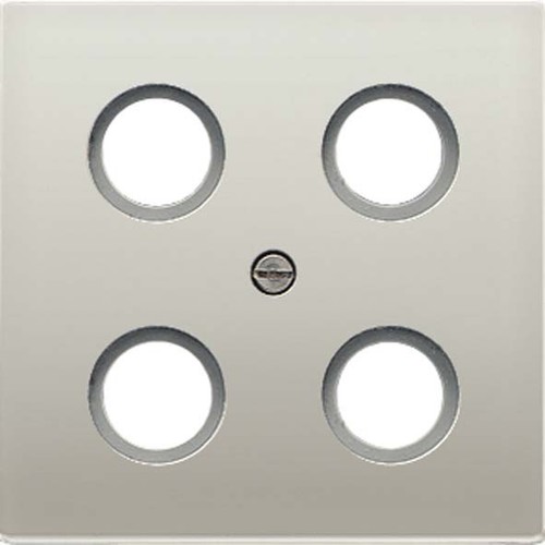 Jung Abdeckung edelstahl für 4L-SAT-TV-Dose ES 2990-4 SAT1 Jung Abdeckung edelstahl für 4L-SAT-TV-Dose ES 2990-4 SAT1