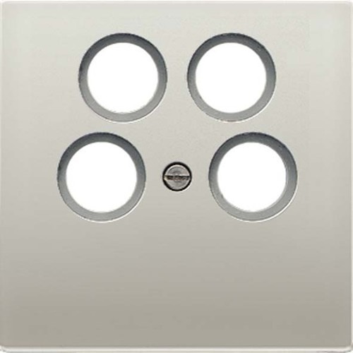 Jung Abdeckung edelstahl für 4L-SAT-TV-Dose ES 2990-4 SAT2 Jung Abdeckung edelstahl für 4L-SAT-TV-Dose ES 2990-4 SAT2