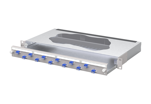Metz Connect Patchfeld VIK 12xLC-D OS2 grau 1504407412-F Metz Connect Patchfeld VIK 12xLC-D OS2 grau 1504407412-F