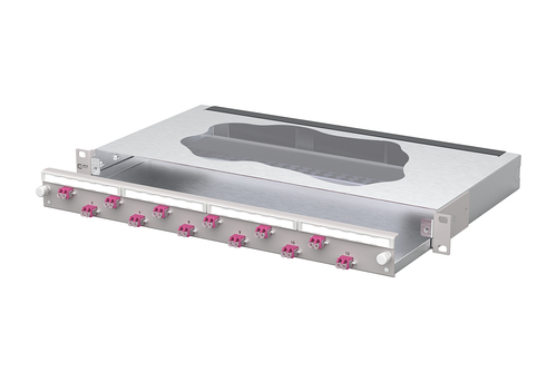 Metz Connect Patchfeld VIK 12xLC-D OM4 grau 1504407512-F Metz Connect Patchfeld VIK 12xLC-D OM4 grau 1504407512-F