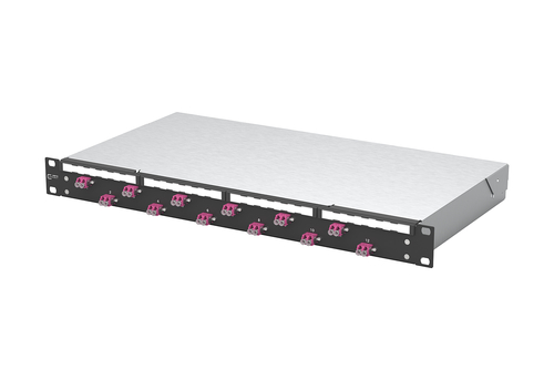 Metz Connect Patchfeld VIK 12xLC-D OM4 schwarz 1504507512-C Metz Connect Patchfeld VIK 12xLC-D OM4 schwarz 1504507512-C