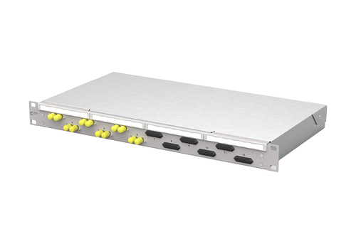 Metz Connect Patchfeld VIK 6xST-D grau 150450D106-F Metz Connect Patchfeld VIK 6xST-D grau 150450D106-F
