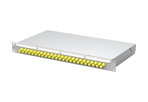 Metz Connect Patchfeld VIK 24xST-D grau 150450D124-E Metz Connect Patchfeld VIK 24xST-D grau 150450D124-E